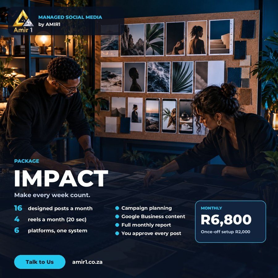 Impact package: R6,800 a month
